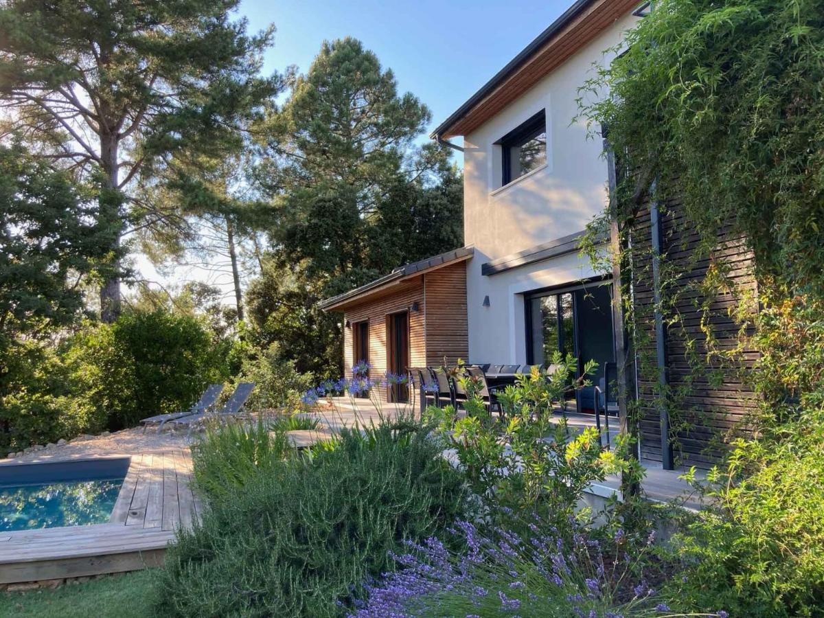 Du Reve O Naturel - Maison De Vacances Entre Gorges De L'Ardeche Et Gard Saint-Julien-de-Peyrolas Eksteriør bilde