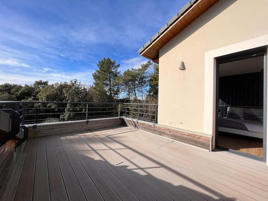 Du Reve O Naturel - Maison De Vacances Entre Gorges De L'Ardeche Et Gard Saint-Julien-de-Peyrolas Eksteriør bilde